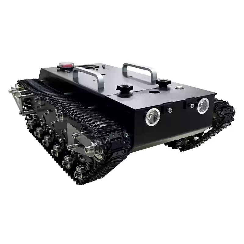 Jak celokovový pásový podvozek snižuje náklady na výzkum a vývoj pro univerzitní laboratoře a začínající roboty?