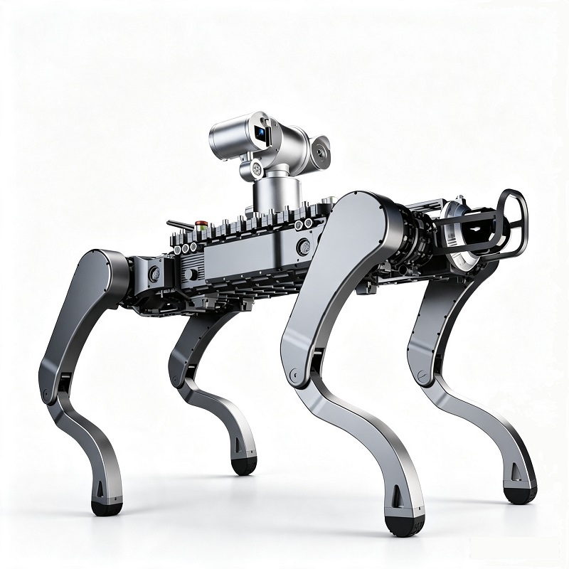 Kontrolní čtyřnožný robotický pes v nevýbušném provedení