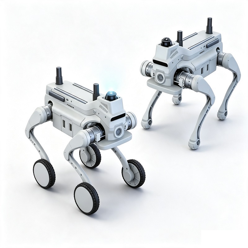 Průmyslový čtyřnožkový robot pro inspekci a výzkum