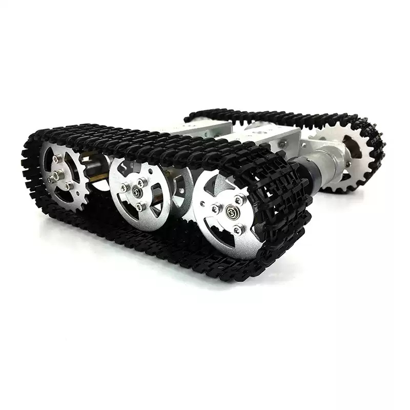 Mini pásový podvozek inteligentního tankového robota