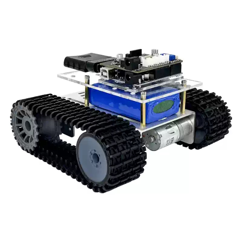 Mini pásový robotický podvozek