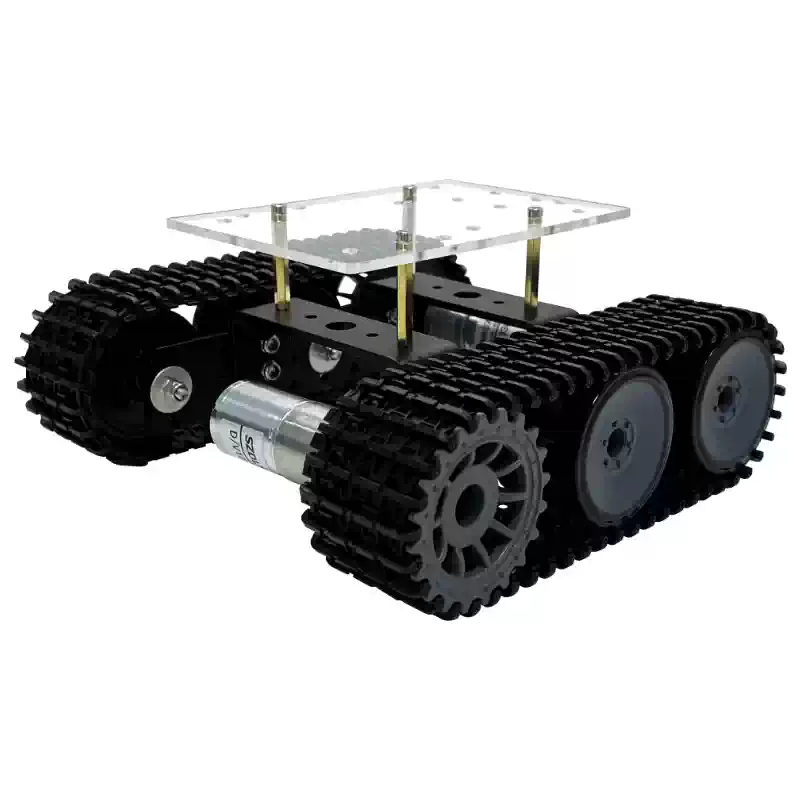 Chytrý elektrický pásový podvozek DIY robotický podvozek