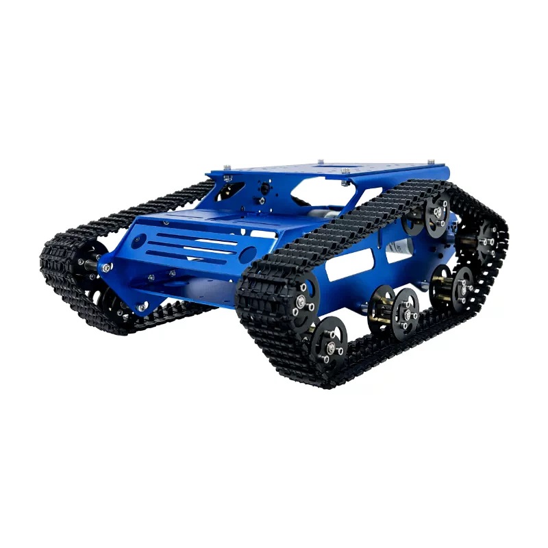 Chytrý robot s pásovým podvozkem