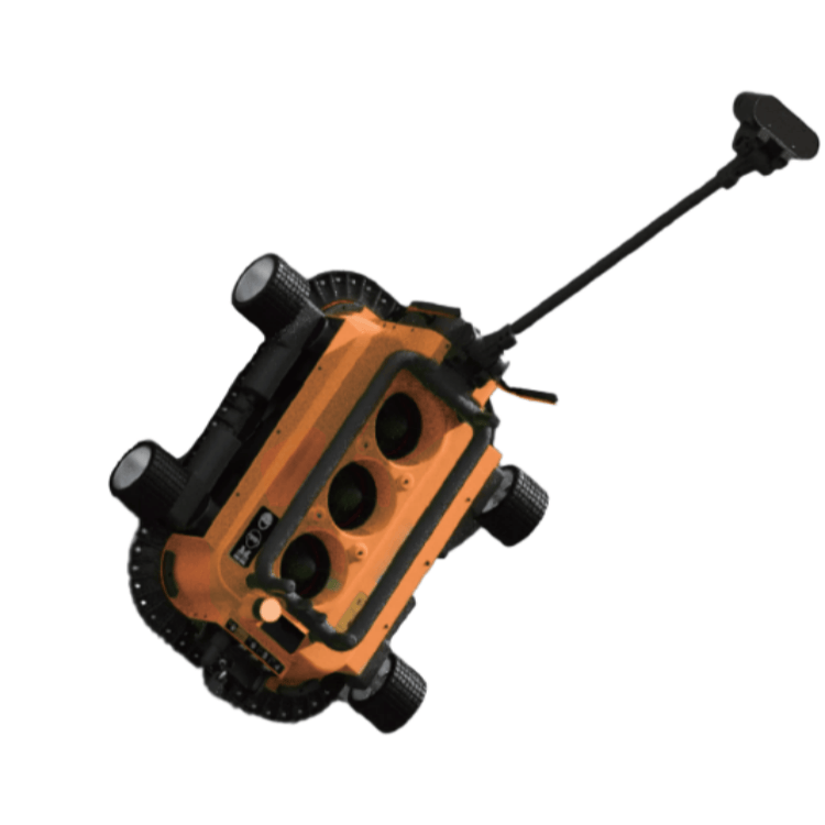 Robot s vakuovou adsorpcí na stěnu